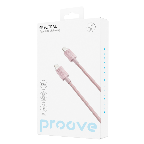 Cable Proove Spectral Type-C to Lightning 27W (1m) - Photo 1